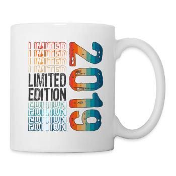 Limited Edition seit 2019 Geburtstag Vintage 2019 - Tasse - Weiß - Rechts