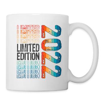 Edition limitée depuis 2022 Anniversaire Millésime 2022 - Mug blanc - blanc - Droite