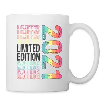 Edition Limitée depuis 2021 Anniversaire Millésime 2021 - Mug blanc - blanc - Droite