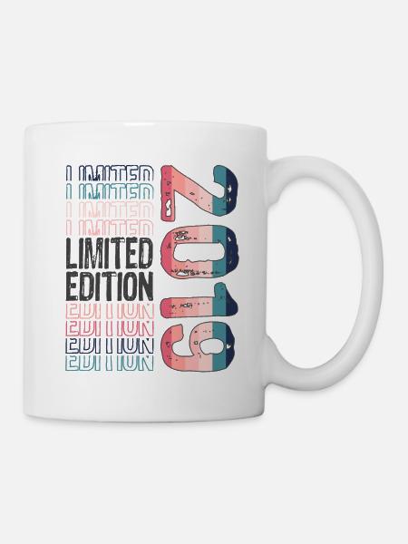Limited Edition since 2019 Birthday Vintage 2019 - Mug - white