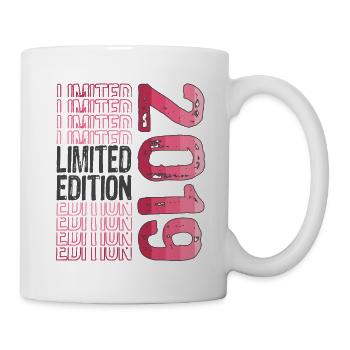 Limited Edition seit 2019 Geburtstag Vintage 2019 - Tasse - Weiß - Rechts