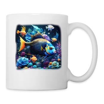 Skalar - Tasse - Weiß - Rechts