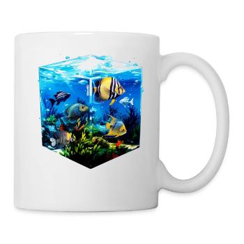 Skalar - Tasse - Weiß - Rechts