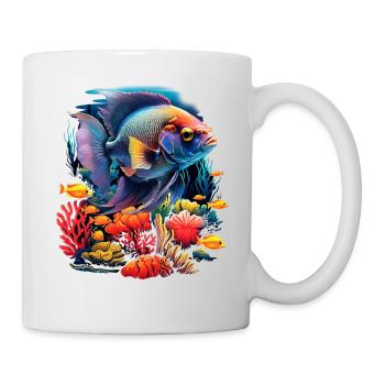Skalar - Tasse - Weiß - Rechts