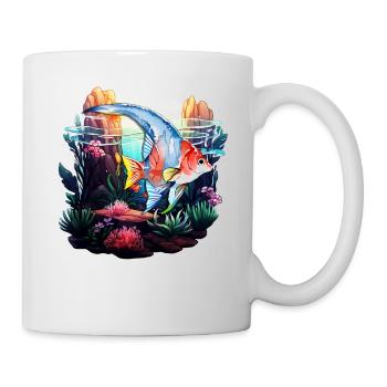 Skalar - Tasse - Weiß - Rechts