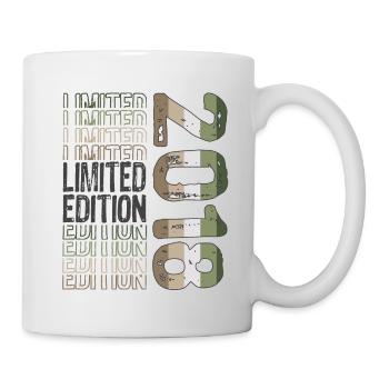 Limited Edition Since 2018 Birthday Vintage 2018 - Mug - white - Right