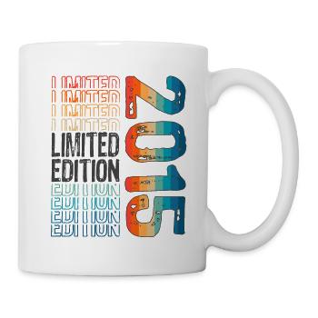 Limited Edition seit 2015 Geburtstag Vintage 2015 - Tasse - Weiß - Rechts