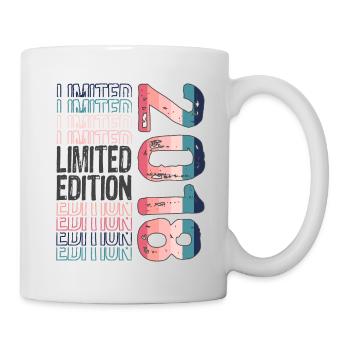 Limited Edition since 2018 Birthday Vintage 2018 - Mug - white - Right