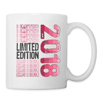 Limited Edition since 2018 Birthday Vintage 2018 - Mug - white - Right