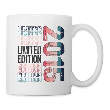Limited Edition seit 2015 Geburtstag Vintage 2015 - Tasse - Weiß - Rechts