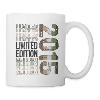 Limited Edition seit 2015 Geburtstag Vintage 2015 - Tasse - Weiß - Rechts
