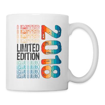 Limited Edition since 2018 Birthday Vintage 2018 - Mug - white - Right