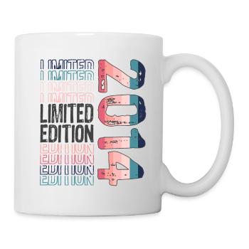 Limited Edition Since 2014 Birthday Vintage 2014 - Mug - white - Right