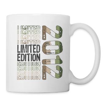 Limited Edition seit 2012 Geburtstag Vintage 2012 - Tasse - Weiß - Rechts