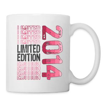 Edition Limitée Depuis 2014 Anniversaire Millésime 2014 - Mug blanc - blanc - Droite