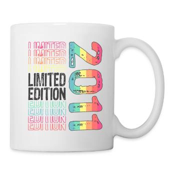 Limited Edition seit 2011 Geburtstag Vintage 2011 - Tasse - Weiß - Rechts