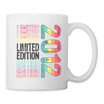 Limited Edition seit 2012 Geburtstag Vintage 2012 - Tasse - Weiß - Rechts