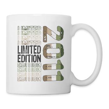 Limited Edition seit 2011 Geburtstag Vintage 2011 - Tasse - Weiß - Rechts