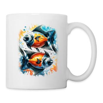 Skalar - Tasse - Weiß - Rechts