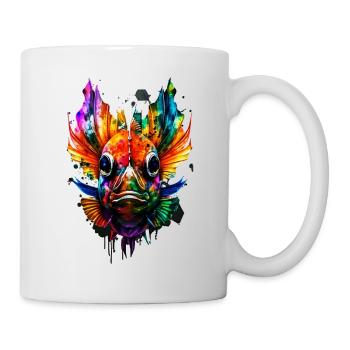 Skalar - Tasse - Weiß - Rechts