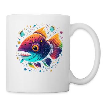 Skalar - Tasse - Weiß - Rechts