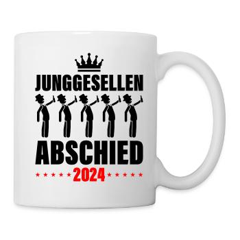 Enterrement de vie de garçon 2024 - Mug blanc - blanc - Droite
