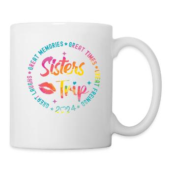 Great Laughs Sisters Trip 2024 - Mug - white - Right