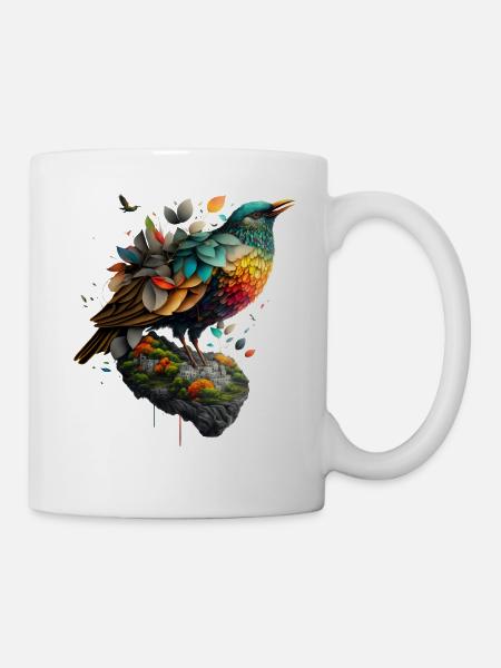 Bird - Mug - white