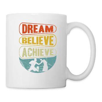 Dream Believe Achieve Boxing - Mug - white - Right