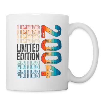 Edition limitée depuis 2004 Anniversaire Millésime 2004 - Mug blanc - blanc - Droite