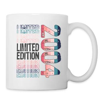 Edition limitée depuis 2004 Anniversaire Millésime 2004 - Mug blanc - blanc - Droite