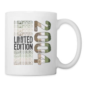 Edition limitée depuis 2004 Anniversaire Millésime 2004 - Mug blanc - blanc - Droite