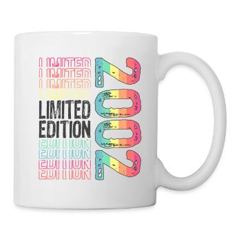 Limited Edition Since 2002 Birthday Vintage 2002 - Mug - white - Right