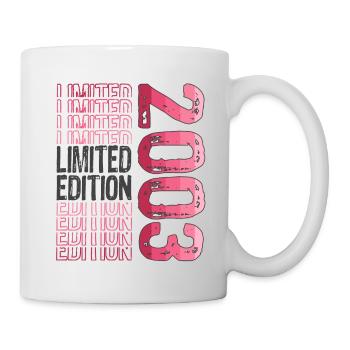 Limited Edition Since 2003 Birthday Vintage 2003 - Mug - white - Right