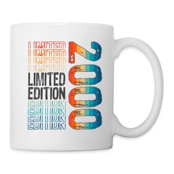 Edition limitée depuis 2000 Anniversaire Millésime 2000 - Mug blanc - blanc - Droite