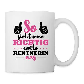 Voici à quoi ressemble un retraité vraiment cool - Mug blanc - blanc - Droite