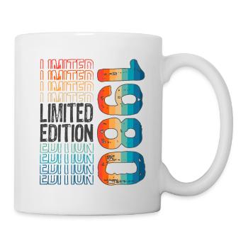 Edition limitée depuis 1980 Anniversaire Millésime 1980 - Mug blanc - blanc - Droite