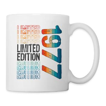 Limited Edition Since 1977 Birthday Vintage 1977 - Mug - white - Right