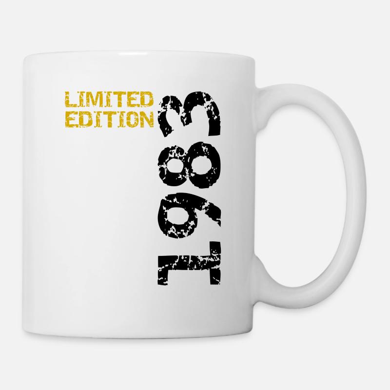 1983 Limited Edition Geburtstag Geschenk Frau Mann - Tasse - Weiß