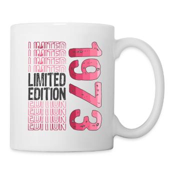 Edition limitée depuis 1973 Anniversaire Millésime 1973 - Mug blanc - blanc - Droite