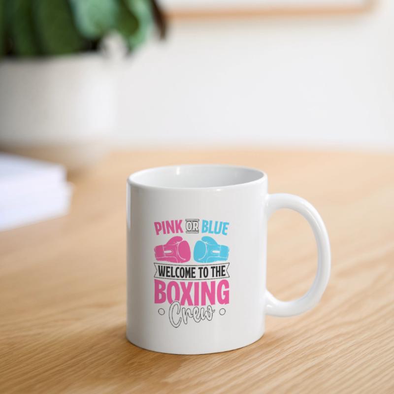 Pink oder Blau, willkommen in der Boxcrew Tasse