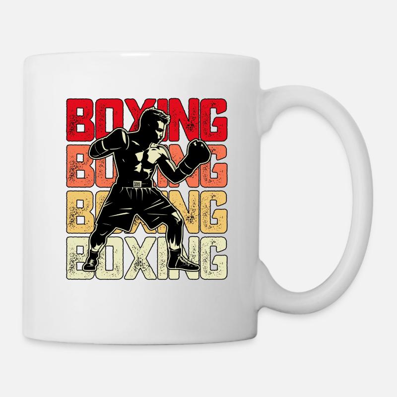 Boxen - Tasse - Weiß