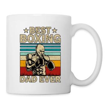 Bester Boxvater aller Zeiten - Tasse - Weiß - Rechts
