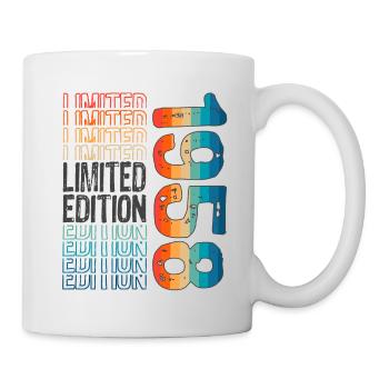 Limited Edition Since 1958 Birthday Vintage 1958 - Mug - white - Right