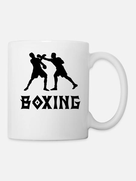 Boxen - Tasse - Weiß