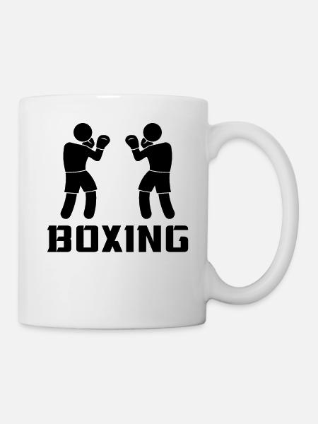 Boxen - Tasse - Weiß