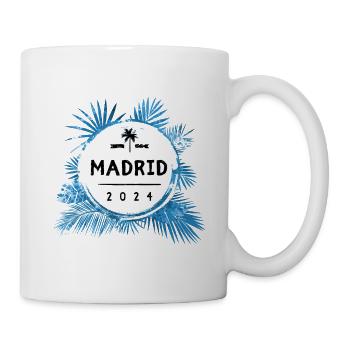 Madrid 2024 Bunt - Tasse - Weiß - Rechts