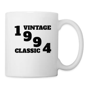 1994 Vintage Classique Cadeau d’Anniversaire - Mug blanc - blanc - Droite