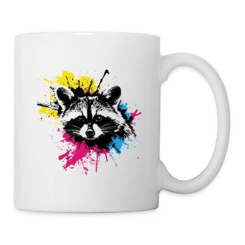 Urban Splash: The 'Splash Raccoon' - Mug - white - Right