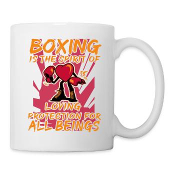Boxen - Tasse - Weiß - Rechts